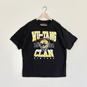 NEW Wu-Tang Clan Basketball Hoop Graphic Black T Shirt Adult size XL